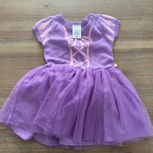 Disney Purple Dance Dress with Tulle Skirt